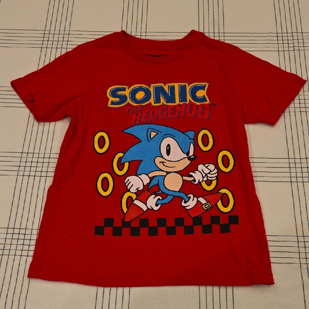 MAD Engine Red Sonic Kids Tee